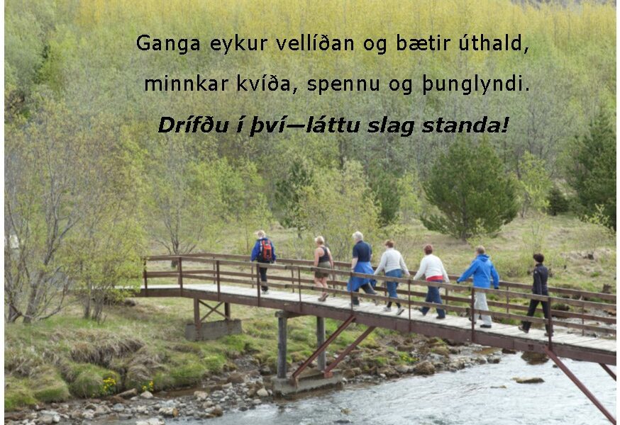 Ganga er mikilvæg